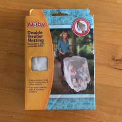 Nuby Double Stroller Netting