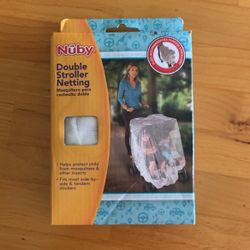 Nuby Double Stroller Netting