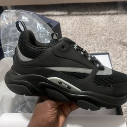 New Dior B22 Trainers Black Reflective – Never Worn – Size 45