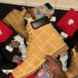 Supreme x Timberland Patchwork 6" Premium Collection (FW25) ✅