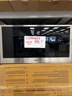 LG ThinQ Over-the-Range Microwave Oven • CASH ONLY