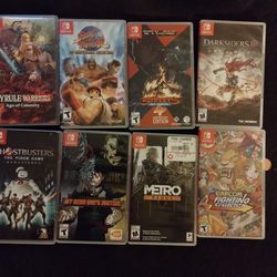 Nintendo Switch Games All 8 Of Them For $120