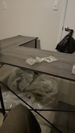 L Shaped computer/office desk