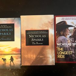 Nicholas Sparks Books- Great Condition 