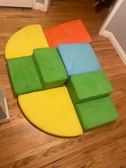 Baby foam building blocks