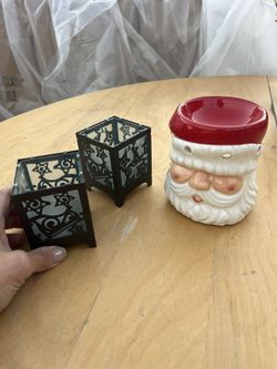 3  Votive Candleholders