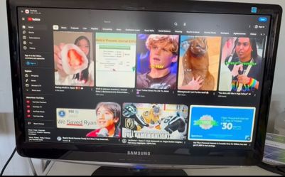 Samsung 23” HDMI Monitor 1080p Tested Works Great