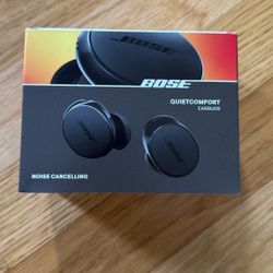 NEW BOSE Quietcomfort Earbuds (black)