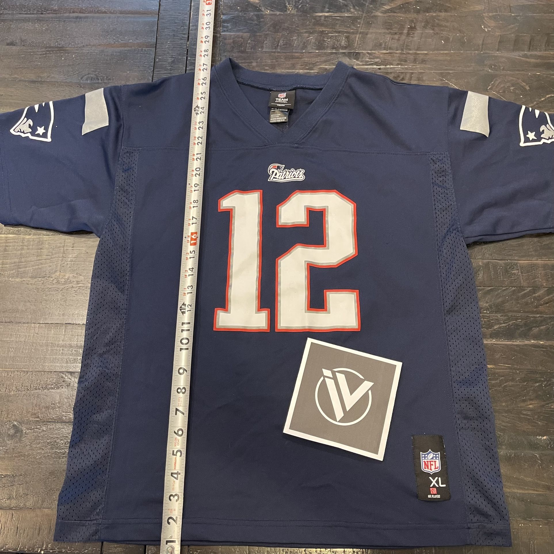 Tom Brady New England Patriots NFL Jersey YOUTH Size XL
