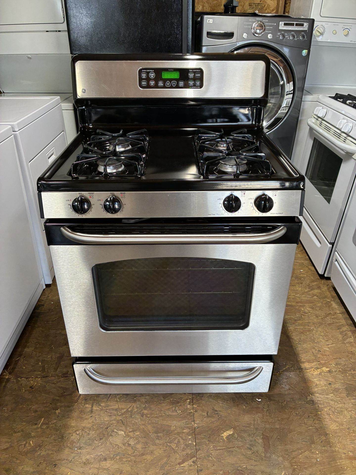 Stove GE Gas Natural and Propane 