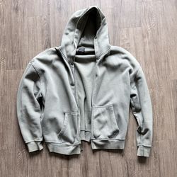 RSQ Oversized Olive Green Hoodie 