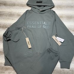 Essentials Fear Of Good Hoodie And Jogger Set 