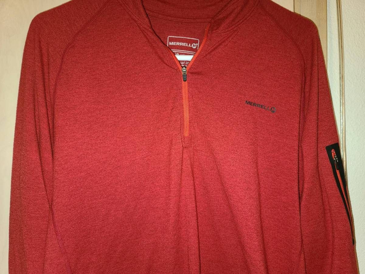 Merrell Lg Long Sleeve Opti-Wick Upf 20+