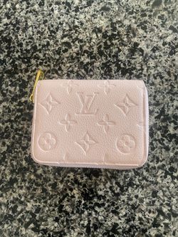 Lv Pink Vernenis Zippy Wallet