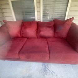 RED COUCH