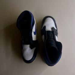 blue Nike Air Jordans