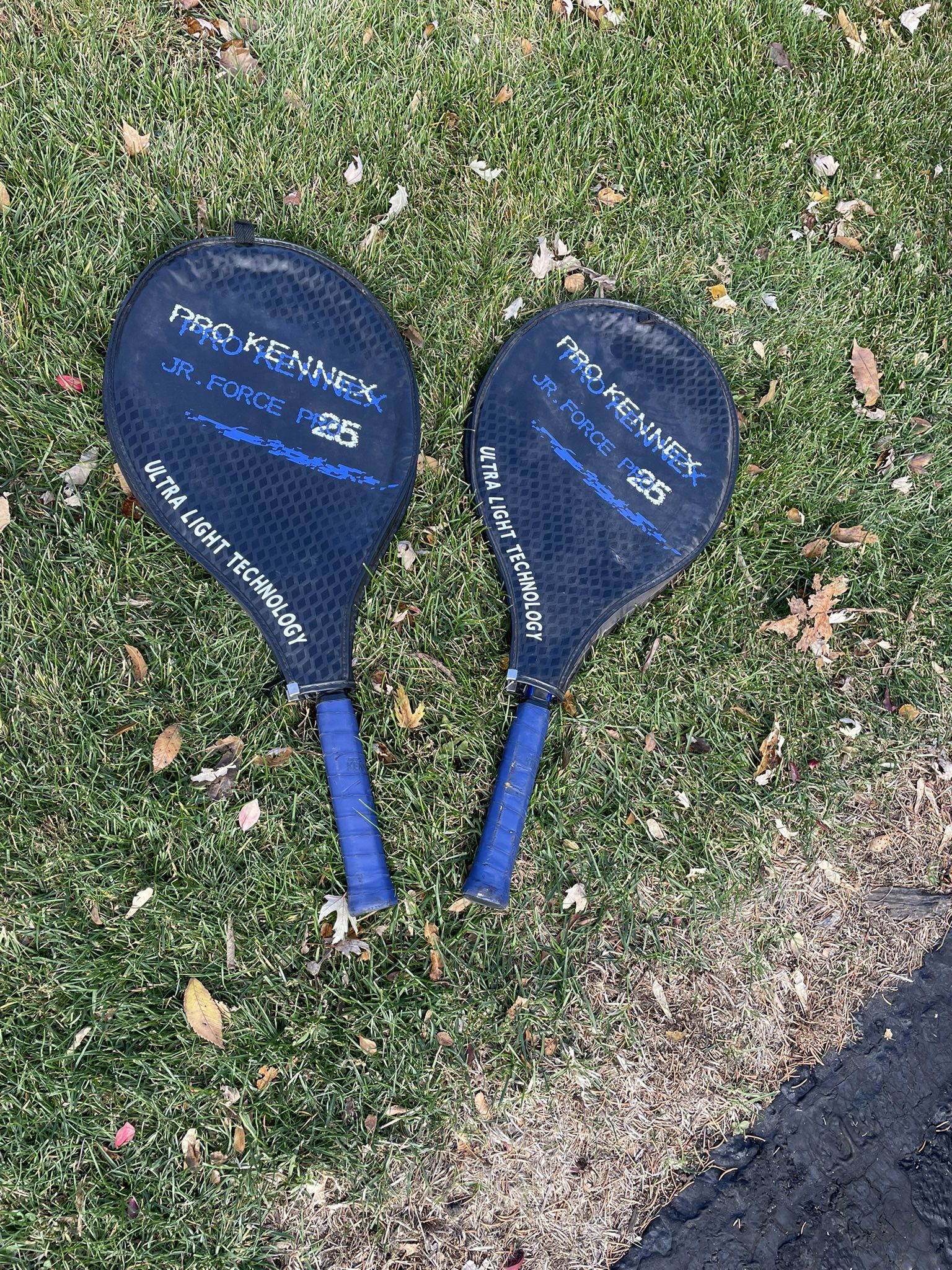 Pair of Junior Tennis Rackets - Like New