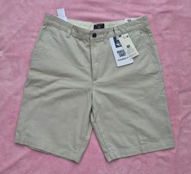 Dockers Perfect Short Classic Fit Men's Size 34 Khaki Beige Chino Shorts NWT