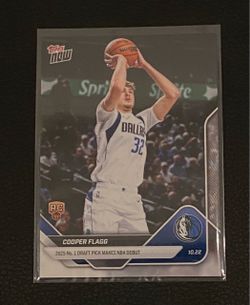 Cooper Flagg Rookie Card * 2025-26 NBA Topps Now #6, NBA Debut