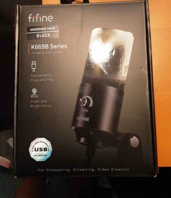 Fifine K669B Black Mic