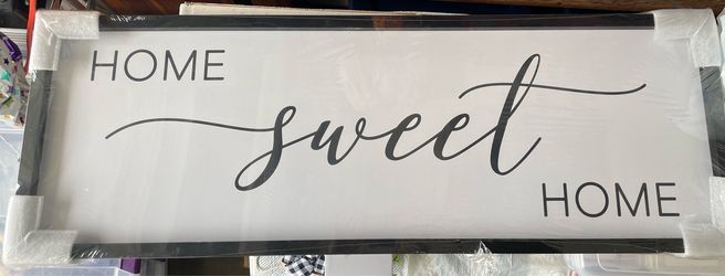 Home Sweet Home sign