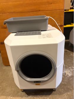 self cleaning cat litter box