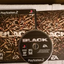 Black Playstation 2