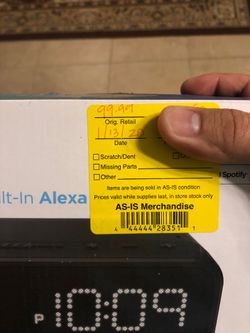 I-Home Voice Alexa Bluetooth Speaker