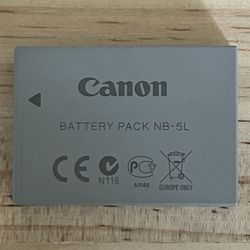 GENUINE CANON BATTERY PACK NB-5L  