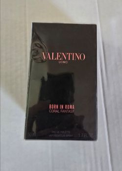 Valentino Uomo Born In Roma Coral Fantasy EDT 1.7 oz 50 mL NEW SEALED
