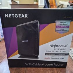 Netgear Nighthawk AC1900 WiFi Cable Modem Router