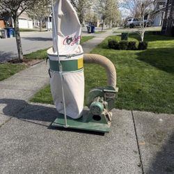 Grizzly 2HP Dust Collector G1029Z2P - 1550 CFM Woodworking Shop Dust Collector 