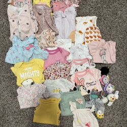 Newborn- 3 Month Baby Girl Items 