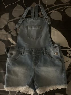 Girls Overall Shorts