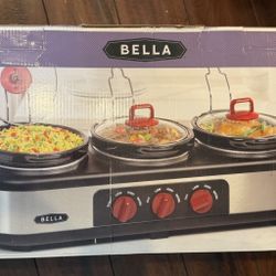 Brand New Triple Slow Cooker Buffet & Serve