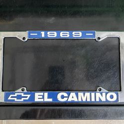 El Camino license Plate Frame