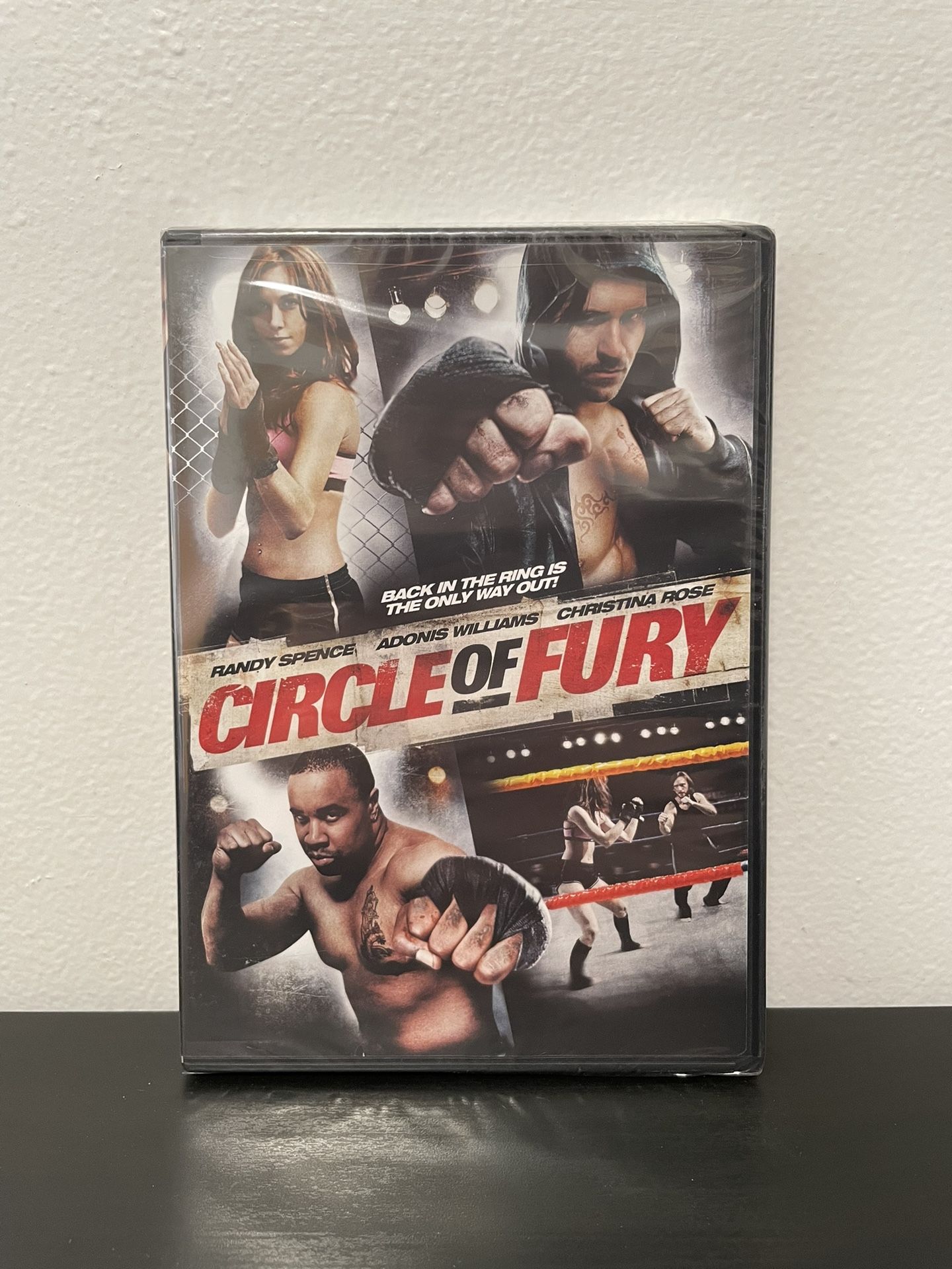 Circle Of Fury DVD Movie NEW SEALED MMA Martial Arts Randy Spence 2010