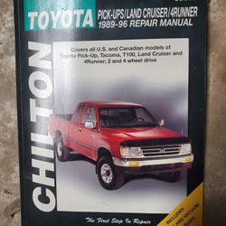 Toyota Repair Manual