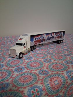 Pepsi Diet Pepsi Diecast Semi Truck With Trailer