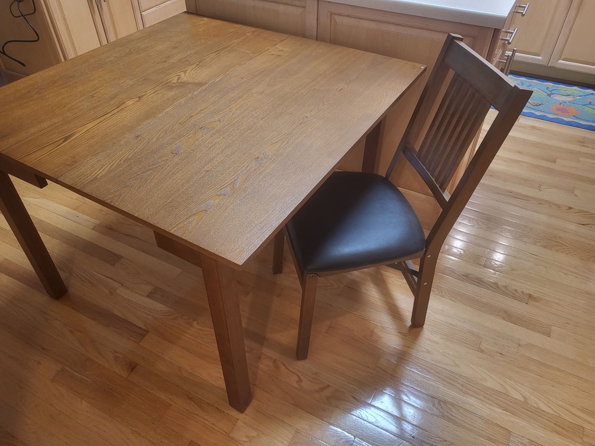 Folding Dining Table And Folding chairs