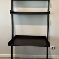 Ladder Desk-Bookcase-Wall Bookshelf-Stand Shelf