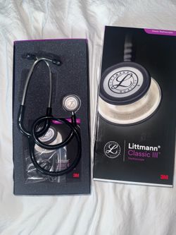 Black Littmann Classic 3 stethoscope 5620
