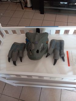 Dinosaur Mask And Gloves