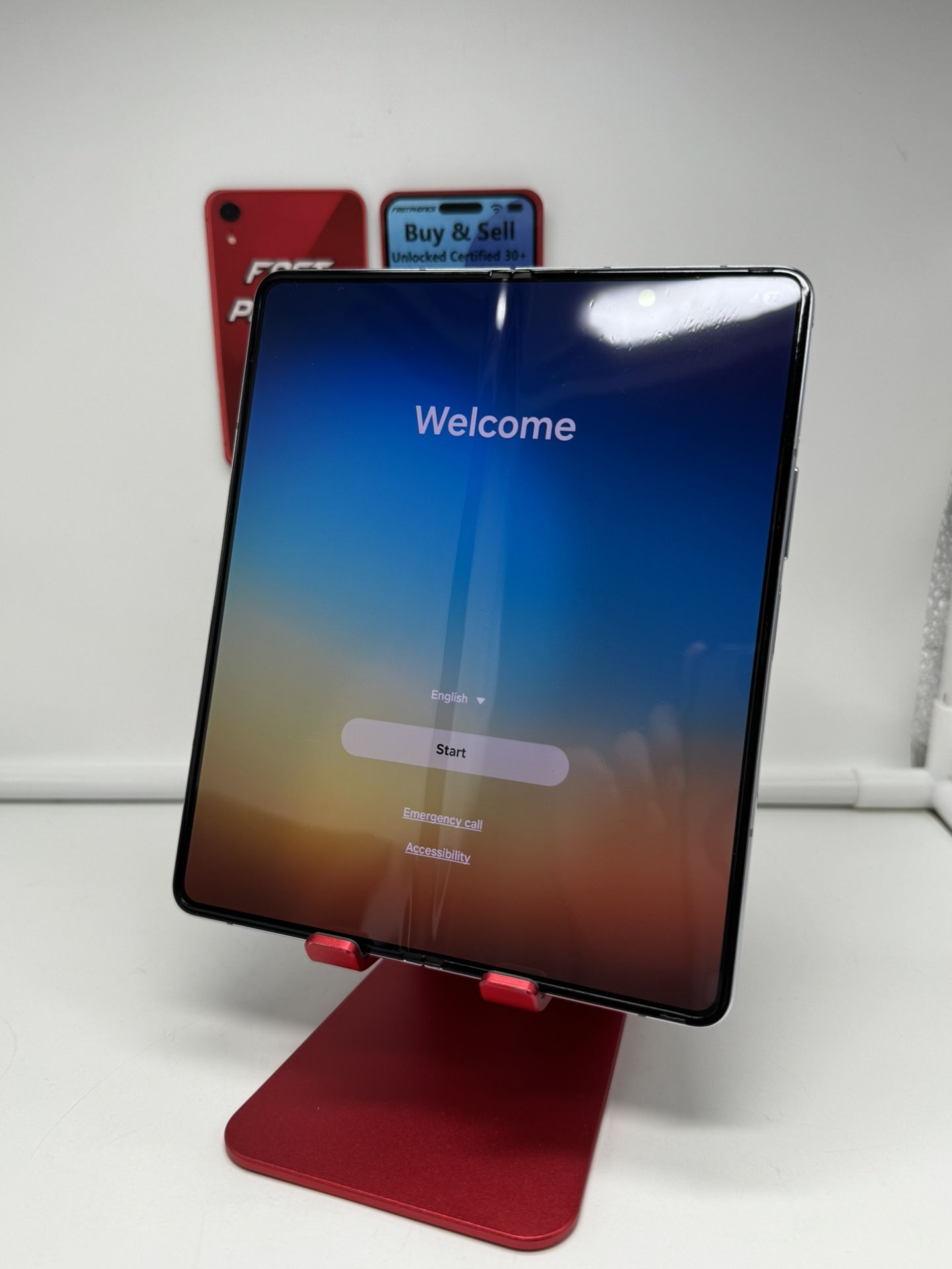 Samsung Galaxy Z FOLD5 256GB UNLOCKED ICY BLUE