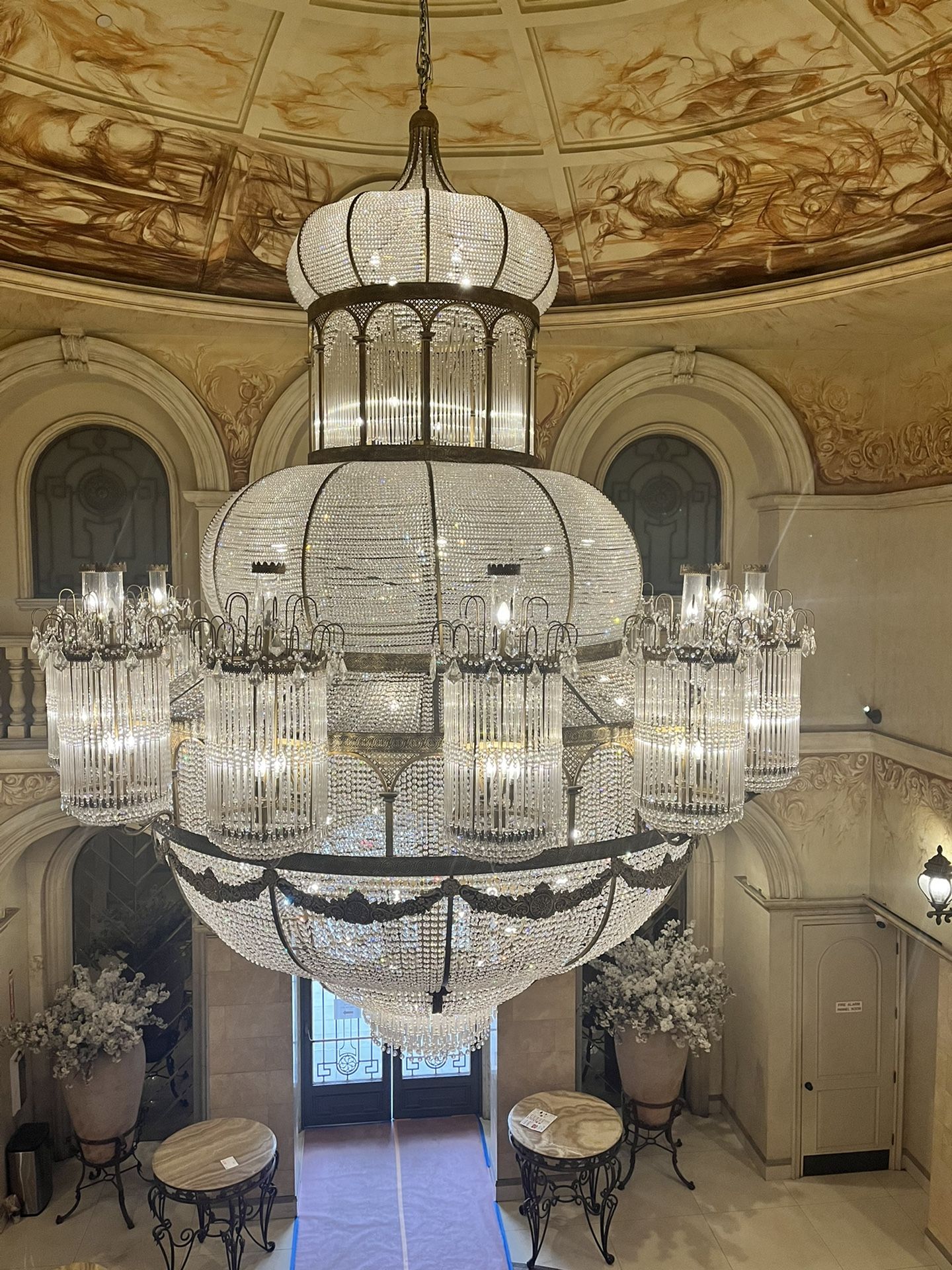 Huge Crystal Chandelier For Sale