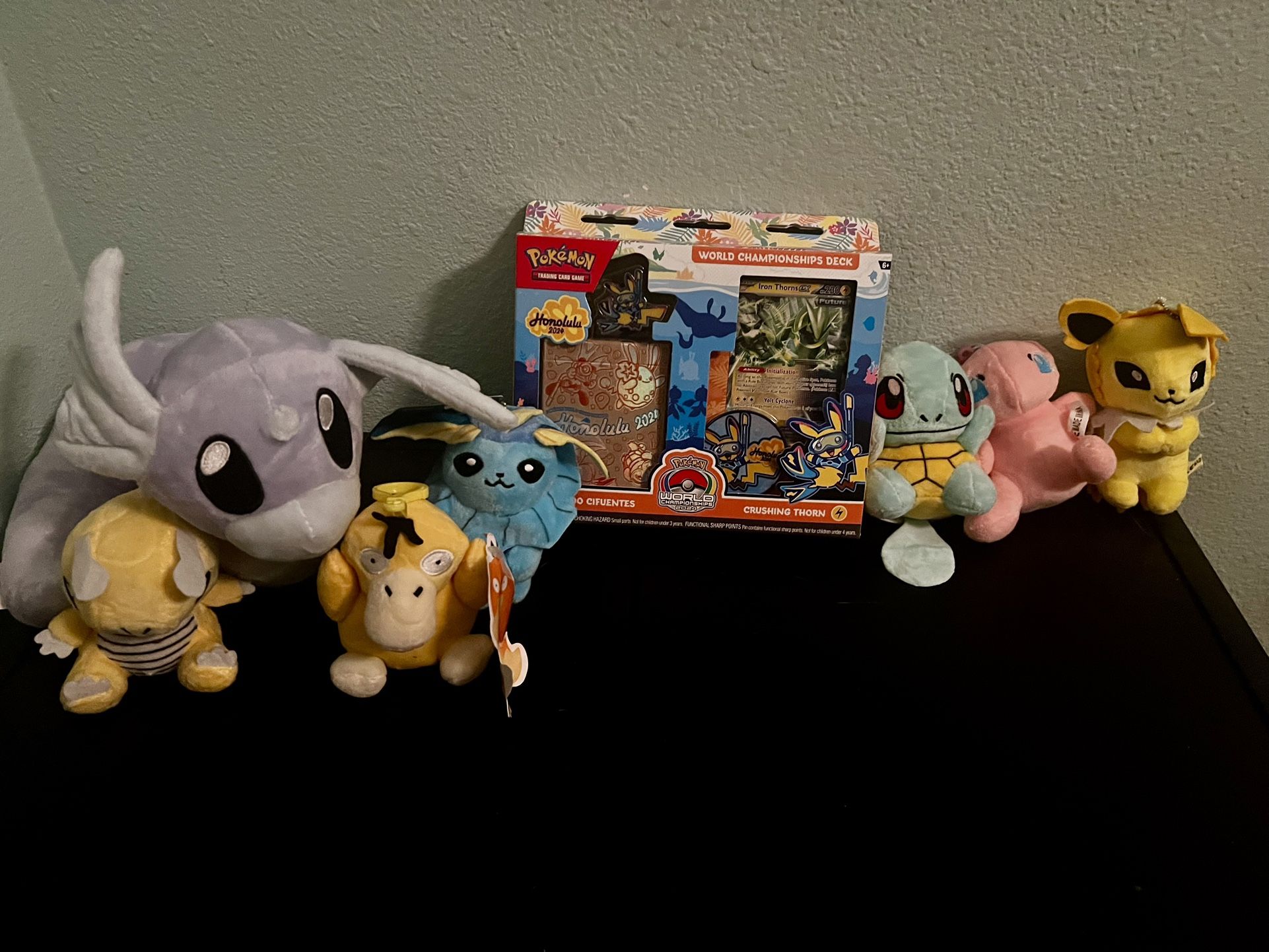 Pokemon Cards and Plushies Bundle