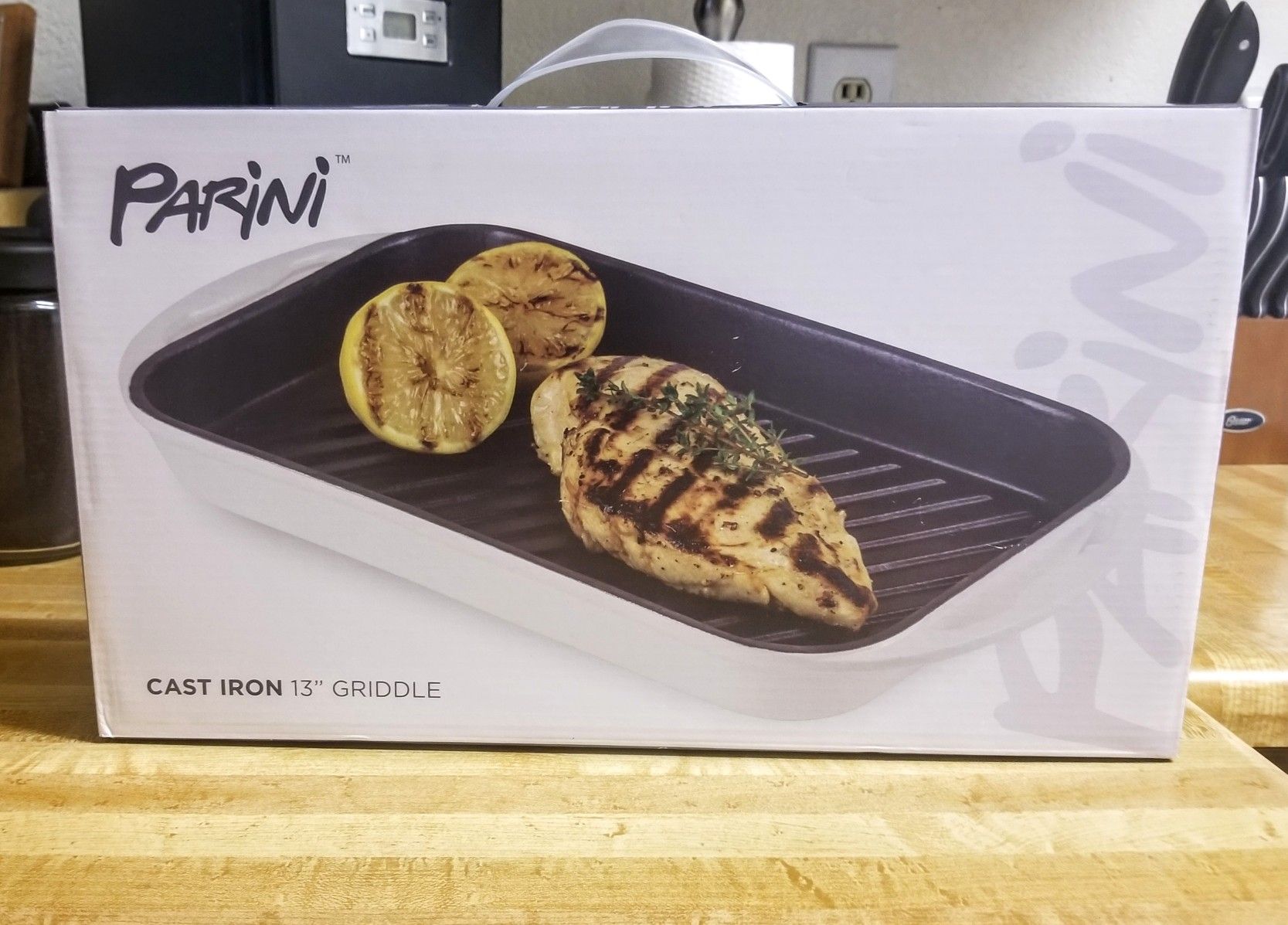 Parini Cast Iron 13" Griddle