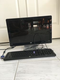 HP Monitor+ Keyboard