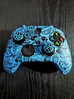 Custom Paisley Xbox One series controller