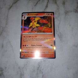 Armarouge Pokémon Card